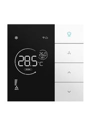 Unihoms Voice Control Digital Programmable LCD Smart Wi-Fi Thermostat, White