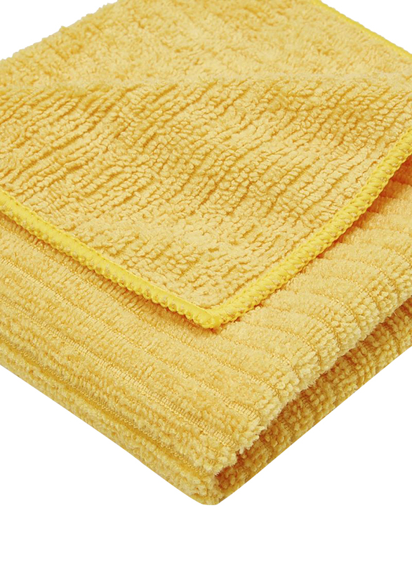 Lock & Lock Microfiber Household Cleaner Cloth, 30 x 35 cm, Yellow