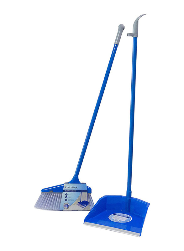 

Lock & Lock Dustpan Broom Set, Blue
