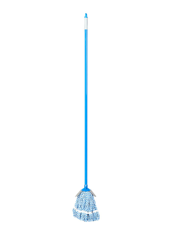

Lock & Lock Microfiber Mop with Scouring Pad, Blue