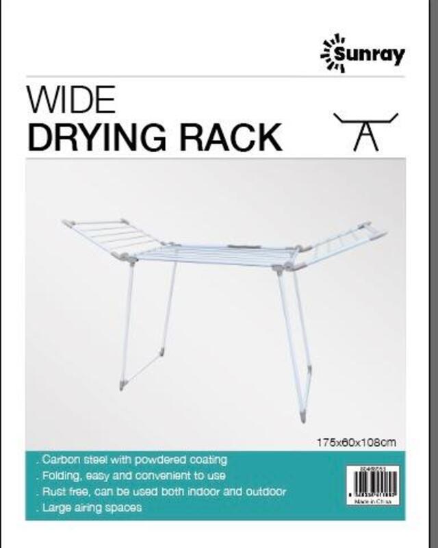 Clothes Drying Rack  WIDE SUNRAY