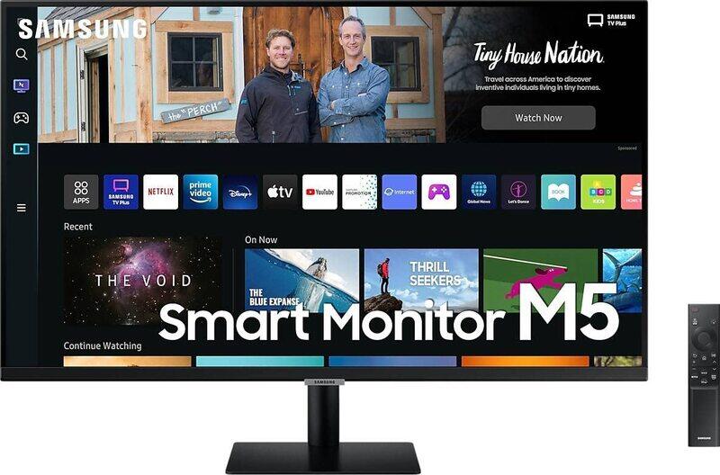 

SAMSUNG 27inch 27BM500 FHD Flat Monitor with Smart TV LS27BM500EMXUE