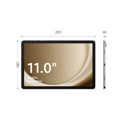 Samsung Galaxy Tab A9 Plus 5G Android Tablet 4GB RAM 64GB Storage Gray UAE Version