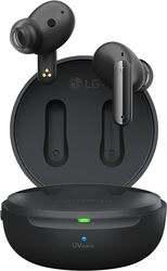 LG TONE Free FP9 Plug and Wireless True Wireless Bluetooth UVnano Earbuds Black
