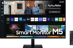 Samsung 32 inch Smart Monitor 32BM500 FHD Flat Monitor with Smart TV Experience  Remote and speaker LS32BM500EMXUE