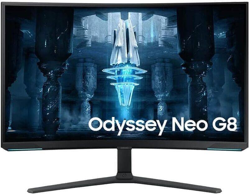 

Samsung 32inch Odyssey Neo G8 BG850 4K Curved Gaming Monitor With 240Hz Refresh Rate & 1ms Response Time AMD FreeSync Premium Pro Quantum HDR 2000 LS3