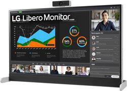 LG Libero Monitor 27BQ70QC 27 QHD 2560x1440 IPS HDR10 USB Type-C with PD 65W Detachable Full HD Webcam