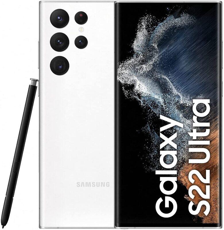 

Samsung Galaxy S22 Ultra 128 GB Phantom White, 8GB RAM Smartphone, UAE Version