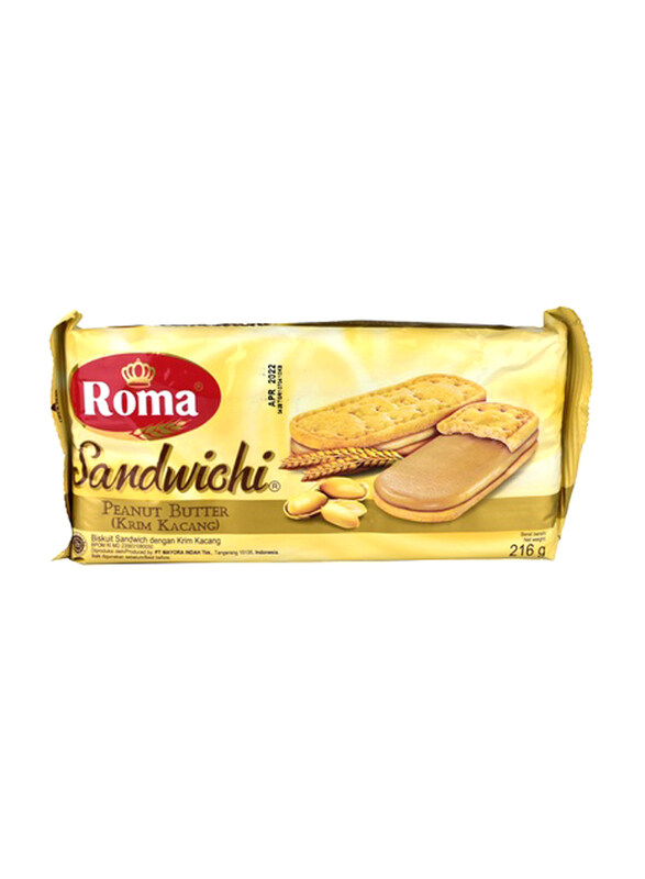 

Roma Peanut Butter Sandwich Biscuit, 189g