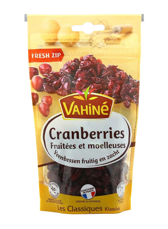 Vahine Dried Cranberries, 125g