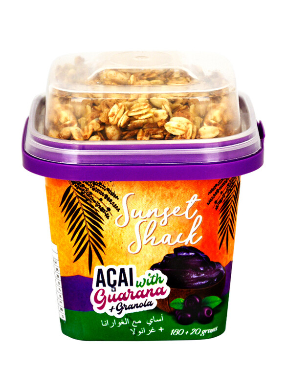 

Sunset Shack Acai with Guarana & Granola, 200g
