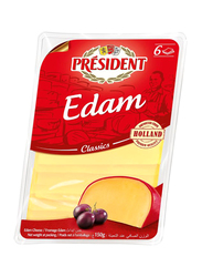 President Classic Edam Slices Cheese, 150g