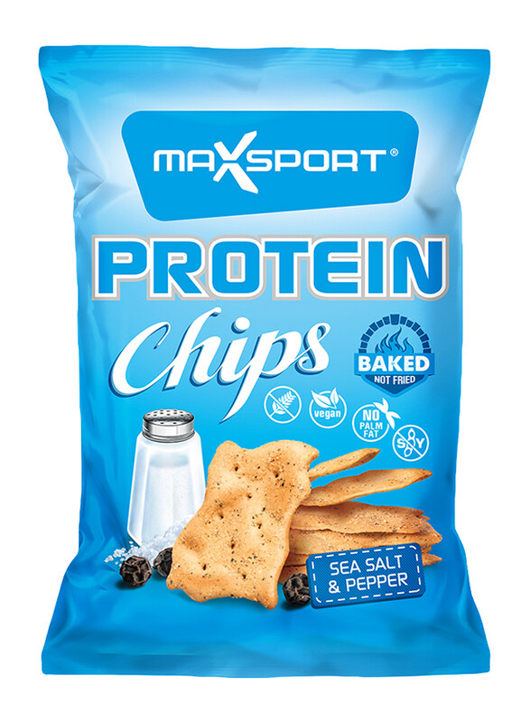 

Maxsport Aegean Sea Salt Protein Chips, 45g
