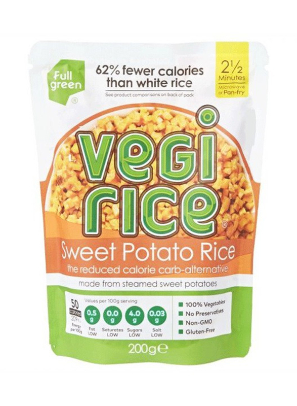 Full Green Vegi Sweet Potato Rice, 200g