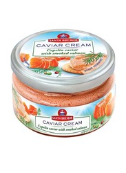 Santa Bremor Capelin Caviar with Smoked Salmon Pieces, 180g