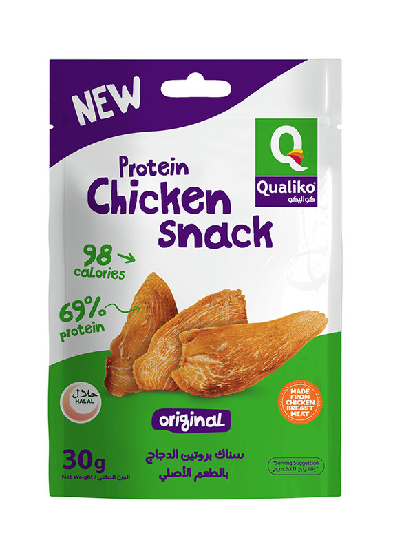 

Qualiko Protein Chicken Snack Original, 30g