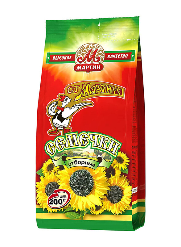 

Martin Premium Roasted Black Sunflower Seeds without Salt , 200g