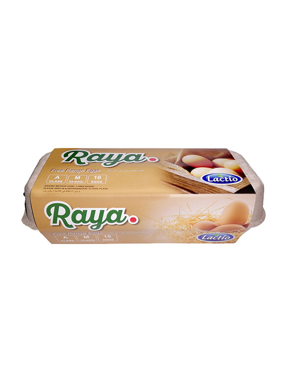 

Lactio Lactio Raya Free Range Eggs, 10 Pieces