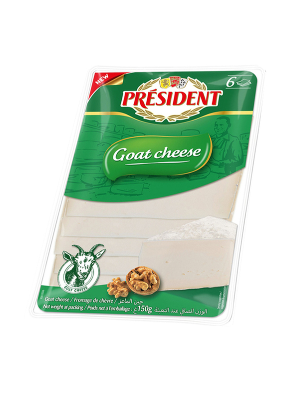 President Goat Cheese Slices, 150g