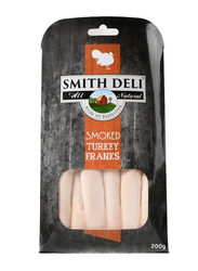 Smith Deli Turkey Franks, 200g