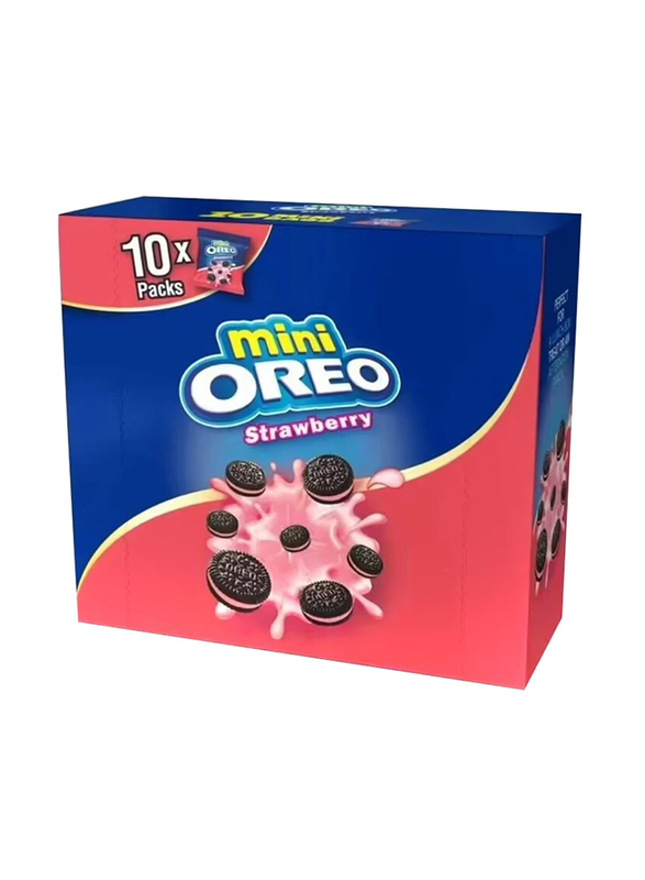 Oreo Mini Strawberry Pouch, 204g