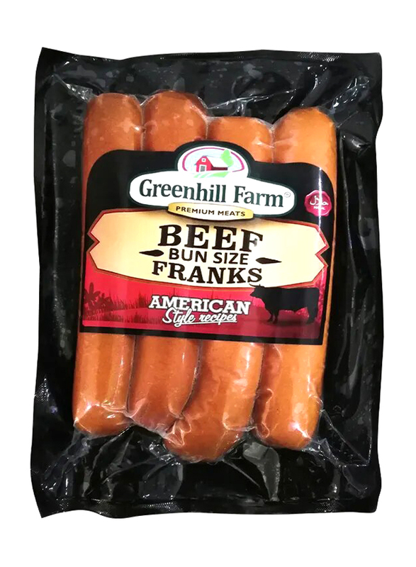 Greenhill Farm Beef Franks, 424 grams