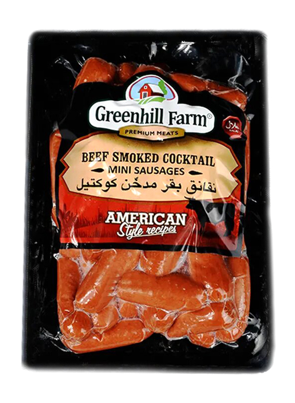 Greenhill Farm Beef Smoked Cocktail Mini Sausages, 400 grams