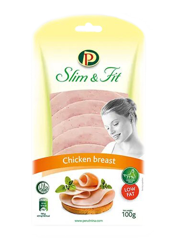 Perutnina Slim & Fit Chicken Breast Slice, 100 grams
