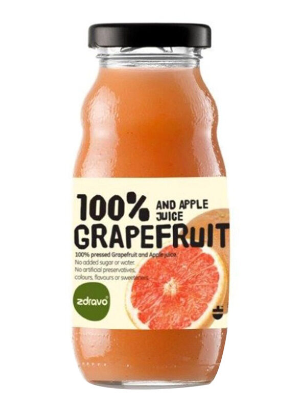 

Zdravo 100% No Added Sugar Grapefruit & Apple Flavour Juice, 200ml