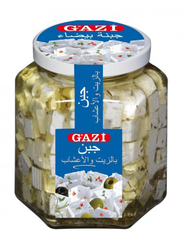 Gazi 45% Soft Cheese Cubes in Oil with Herbs, 300g