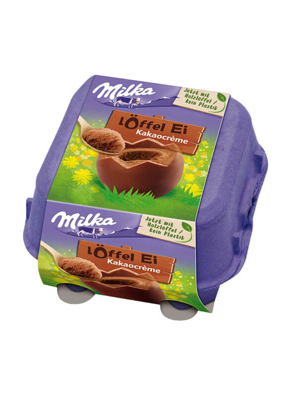 

Mondelez Milka Loeffel Ei Spoon Egg Cocoa Cream Alpine Milk Chocolate, 128g