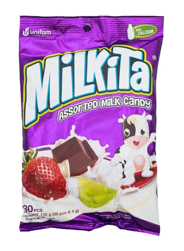 

Milkita Assorted Milk Candy, 120g
