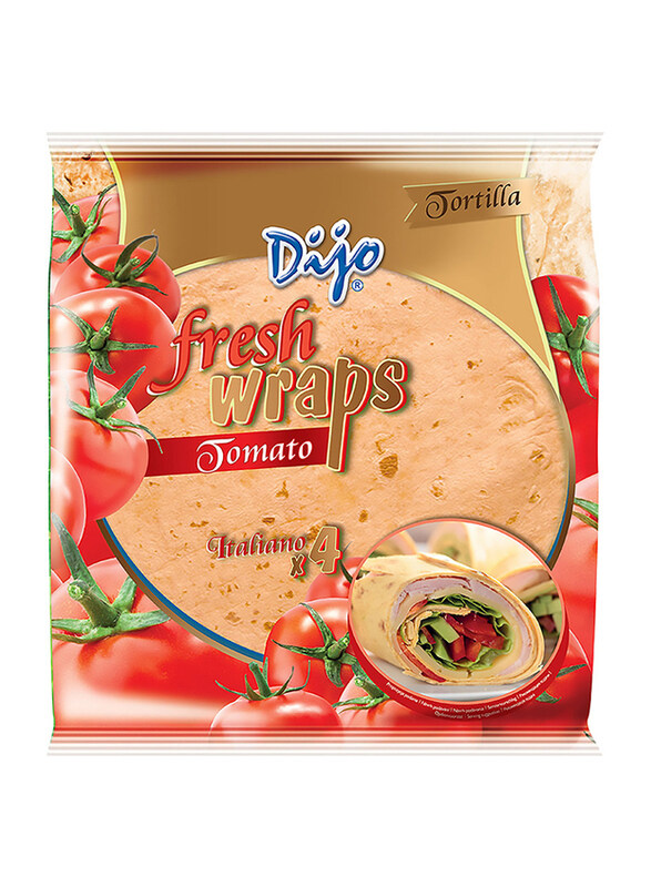 

Dijo 25cm Tomato Tortilla, 4 x 62.5g