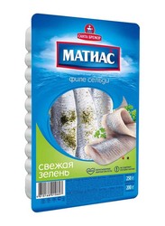 Santa Bremor Matjas Herring Fillet with Herbs, 250g