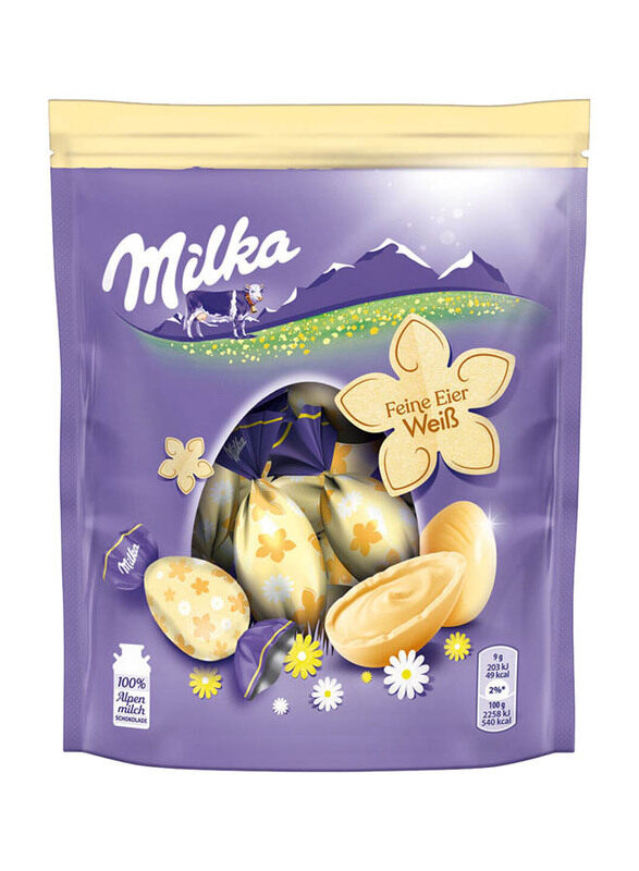 

Mondelez Milka Fine Eggs White Chocolate, 90g