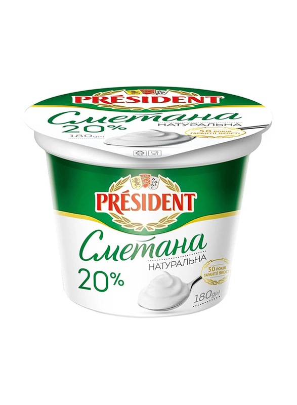 President 20% Sour Cream, 180g