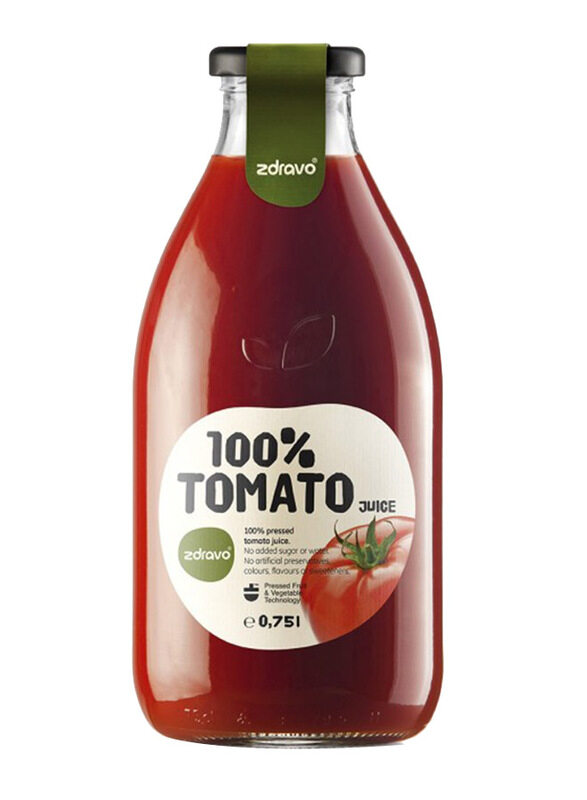 

Zdravo 100% No Added Sugar Tomato Juice, 750ml