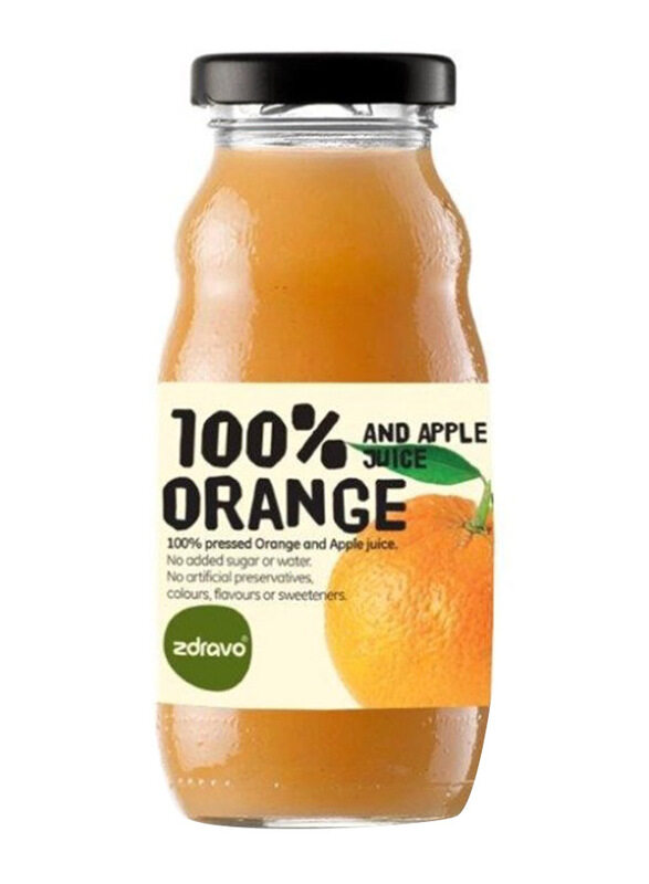 

Zdravo 100% No Added Sugar Orange & Apple Flavour Juice, 200ml