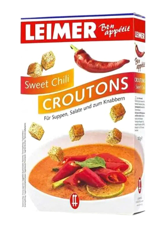 Leimer Bon Appetit Sweet Chili Flavour Croutons, 100g