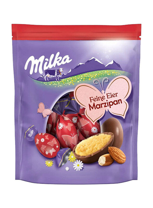 

Mondelez Milka Fine Marzipan Eggs Alpine Milk Chocolate, 90g