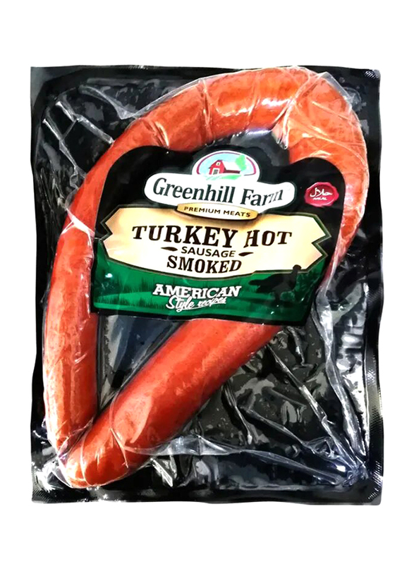 Greenhill Farm Turkey Hot Smoked Sausage, 396 grams