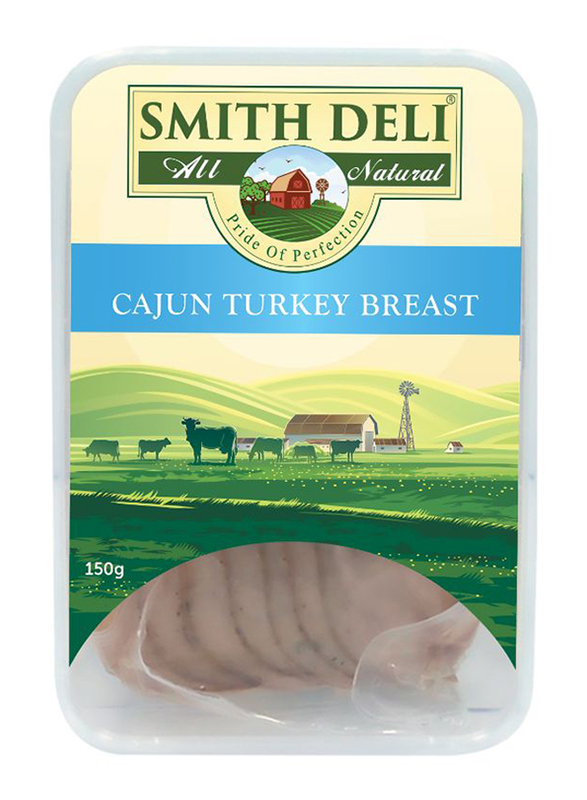 Smith Deli Roasted Cajun Turkey Breast, 150g