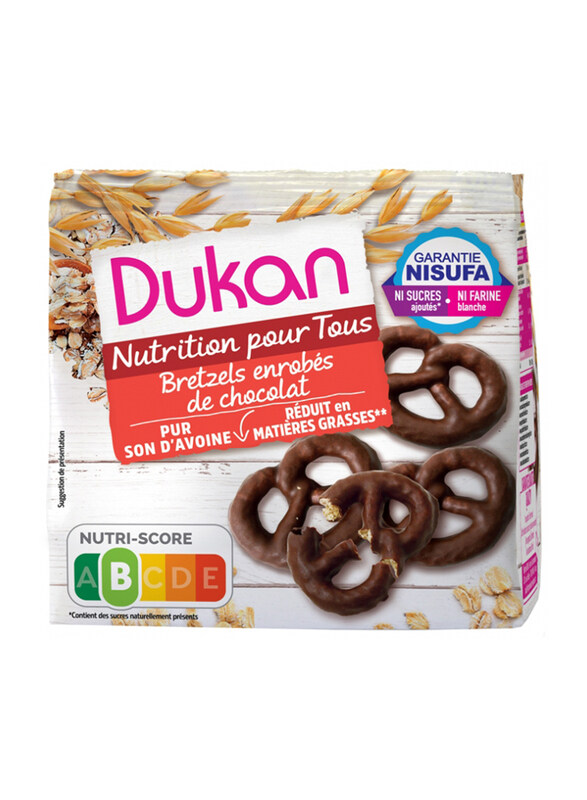 

Dukan Oat Bran Bretzel Chocolate, 100g