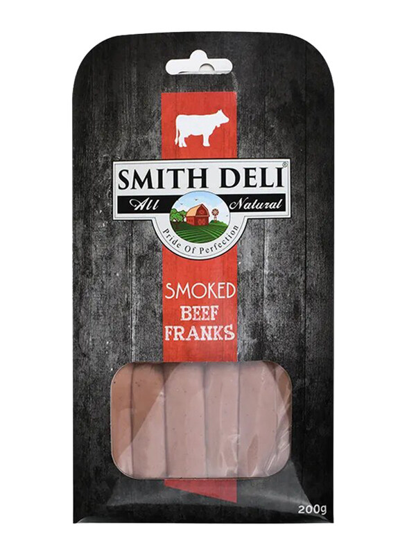 Smith Deli Beef Franks, 200 grams