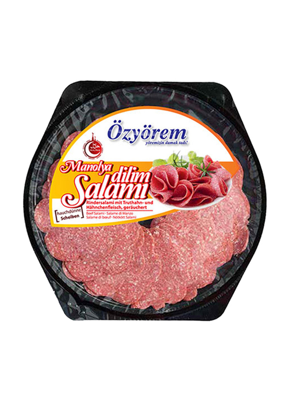Ozyorem Manolya Dilim Beef Salami, 80 grams