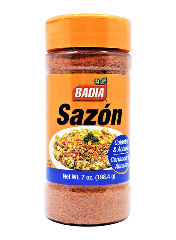 

Badia Gluten Free Sazon with Coriander & Annatto/Culantro Achiote, 198.4g