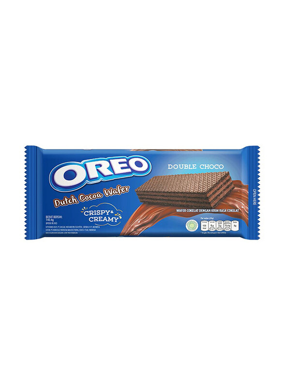 

Oreo Dutch Cocoa Double Chocolate Wafer, 140.4g