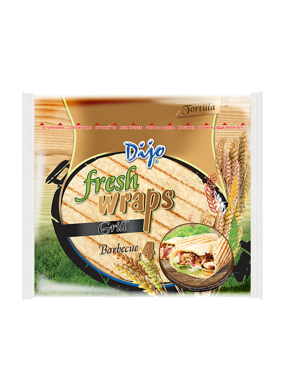 

Dijo 25cm Grill Tortilla, 4 x 62.5g