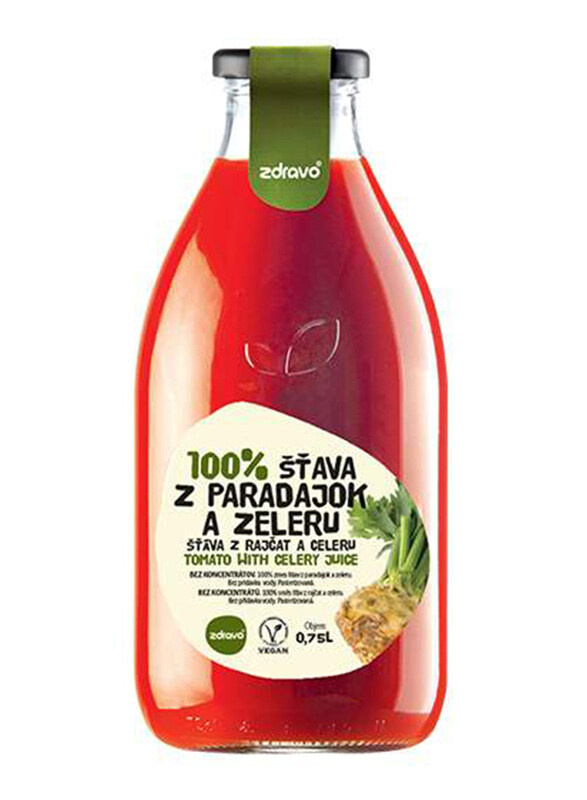 

Zdravo 100% No Added Sugar Tomato & Celery Flavour Juice, 750ml