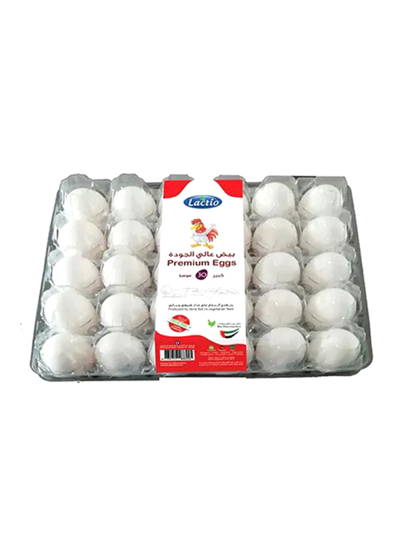 Lactio Premium Large Eggs, 30 Pieces